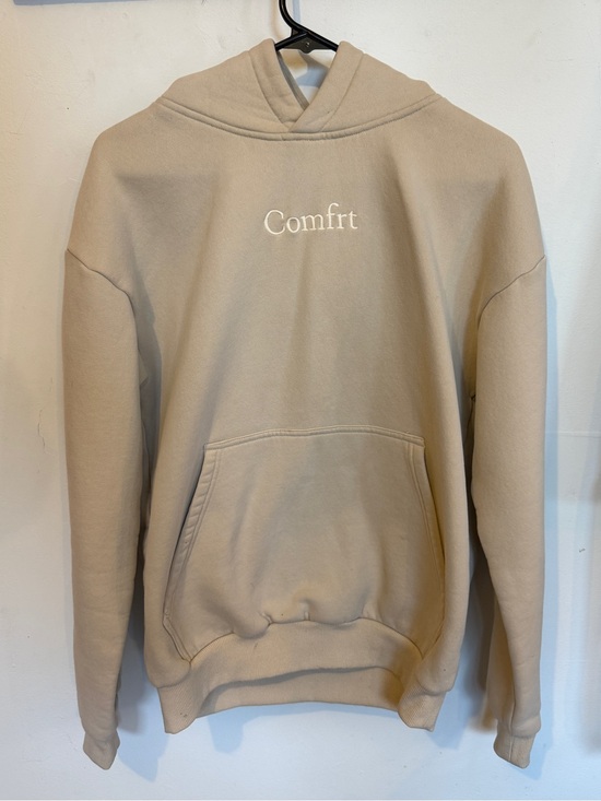 Comfrt Other - Womens Beige Comfrt Pullover Hoodie